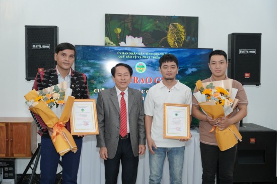 Quỹ Bảo vệ và Phát triển rừng Quảng Nam tổng kết cuộc thi sáng tác ca khúc về rừng
