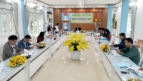 Quỹ Bảo vệ và Phát triển rừng tỉnh Quảng Nam tổ chức họp Hội đồng quản lý
