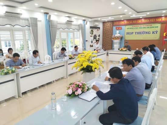 Quỹ Bảo vệ và Phát triển rừng tỉnh Quảng Nam tổ chức Họp Hội đồng quản lý